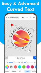 اسکرین شات برنامه Logo Maker and Logo Creator 2