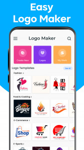 اسکرین شات برنامه Logo Maker and Logo Creator 1