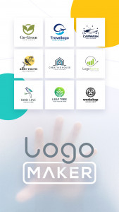 اسکرین شات برنامه Logo Maker : Graphic Design 1