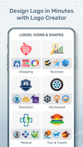 اسکرین شات 4 برنامه Logo Maker : Graphic Designer