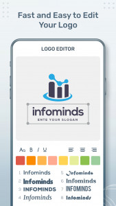 اسکرین شات 3 برنامه AI Logo Generator - Logo Maker