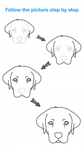 اسکرین شات برنامه How To Draw Animal 3
