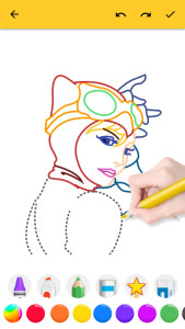 اسکرین شات 1 برنامه How To Draw Cartoon