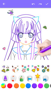 اسکرین شات 2 برنامه How To Draw Comics