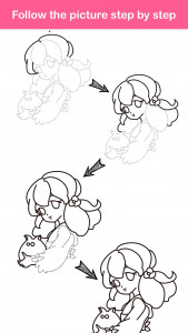اسکرین شات برنامه How To Draw Princess 4