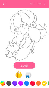 اسکرین شات 2 برنامه How To Draw Princess