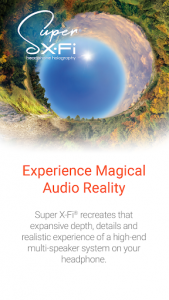 اسکرین شات برنامه SXFI App: Magic of Super X-Fi 1