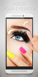 اسکرین شات برنامه Eyebrow Shaping App 6