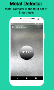 اسکرین شات برنامه Real metal detector with sound: metal finder app 2