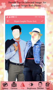 اسکرین شات برنامه Hijab Couple Photo Suit 2