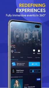 اسکرین شات 8 برنامه VUZ: Live 360 VR Videos