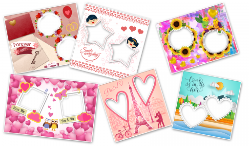 اسکرین شات 4 برنامه Art Love Frame - artistic phot