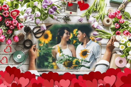 اسکرین شات 7 برنامه Art Love Frame - artistic phot