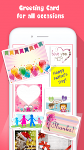 اسکرین شات برنامه Creative Card: Make greeting e 1