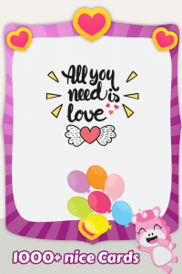 اسکرین شات 5 برنامه Creative Card: Make greeting e