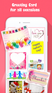 اسکرین شات 1 برنامه Creative Card: Make greeting e