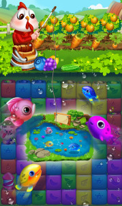 اسکرین شات 4 بازی Fruit Funny Blocks: farm cubes