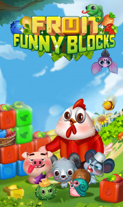 اسکرین شات بازی Fruit Funny Blocks: farm cubes 7