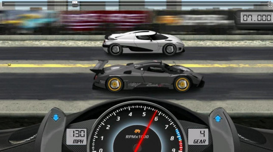 اسکرین شات 2 بازی Drag Racing