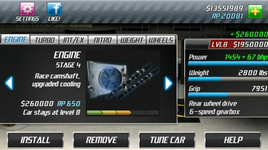 اسکرین شات بازی Drag Racing 3