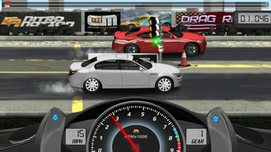 اسکرین شات 1 بازی Drag Racing
