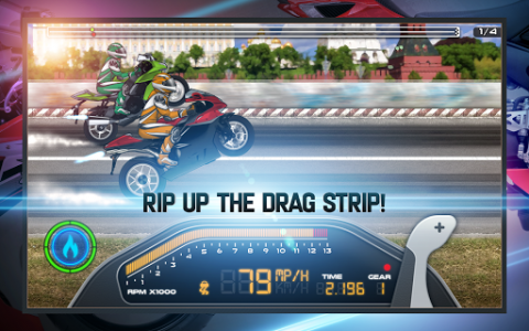 اسکرین شات بازی Drag Racing: Bike Edition 2