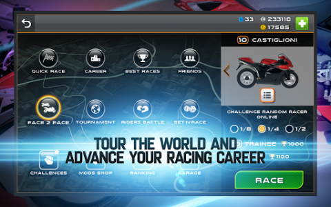 اسکرین شات بازی Drag Racing: Bike Edition 3