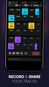 اسکرین شات برنامه MixPads 2-Dubstep Drum Pads Dj 3