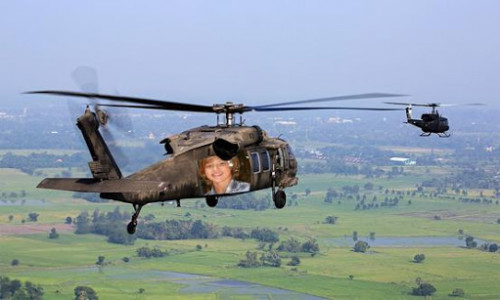 اسکرین شات برنامه Helicopter Photo Frames 3