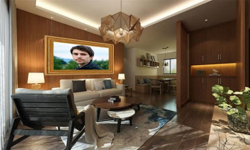 اسکرین شات برنامه Living Room Photo Frame 1