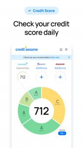 اسکرین شات 2 برنامه Credit Sesame: Grow your score