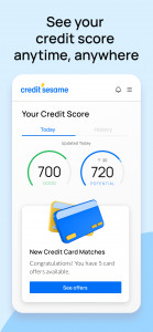 اسکرین شات برنامه Credit Sesame: Build Credit 2