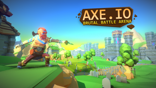 اسکرین شات بازی AXE.IO - Brutal Survival Battleground 1