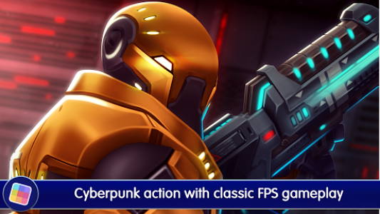 اسکرین شات بازی Neon Shadow: Cyberpunk 3D First Person Shooter 1