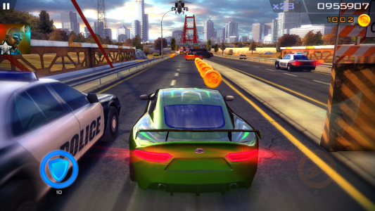 اسکرین شات بازی Redline Rush: Police Chase Racing 3