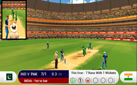 اسکرین شات بازی CricVRX - Virtual Cricket 2