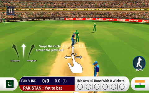 اسکرین شات بازی CricVRX - Virtual Cricket 3