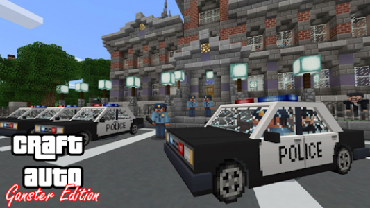 اسکرین شات برنامه Craft Auto Crime for Minecraft PE 1
