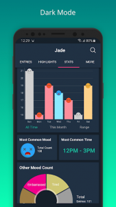 اسکرین شات برنامه Jade - Mood Tracker, Diary, Journal 3