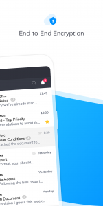 اسکرین شات 2 برنامه Criptext Secure Email