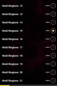 اسکرین شات برنامه Hindi Ringtones 2024 4