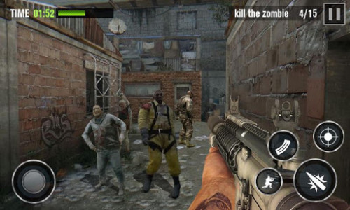 اسکرین شات بازی Zombie Invasion Dead Hunter Last Survival 3D 2