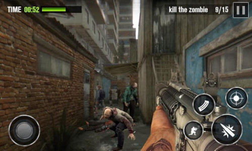اسکرین شات بازی Zombie Invasion Dead Hunter Last Survival 3D 1