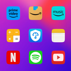 اسکرین شات برنامه Mixed - Icon Pack 4