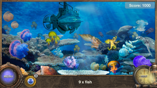 اسکرین شات 2 بازی Captain Nemo - Hidden Object