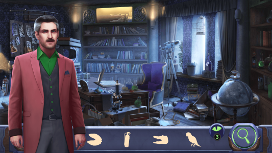 اسکرین شات 3 بازی Hidden Objects with Edgar Poe