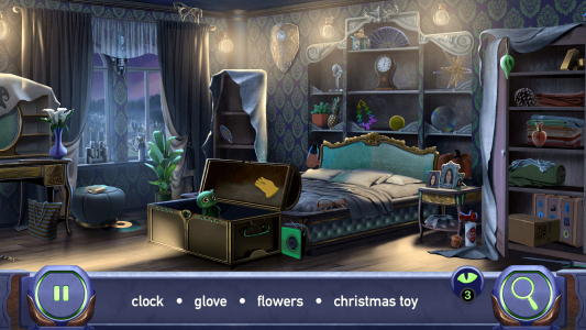 اسکرین شات 1 بازی Hidden Objects with Edgar Poe