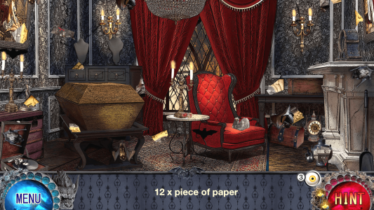 اسکرین شات 4 بازی Vampire Story - Hidden Object