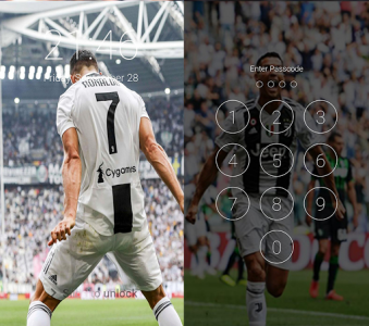 اسکرین شات برنامه Cristiano Ronaldo CR7 Lock Screen 6