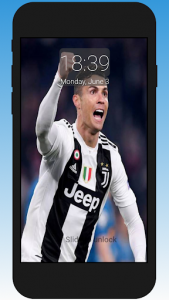 اسکرین شات برنامه Cristiano Ronaldo CR7 Lock Screen 7